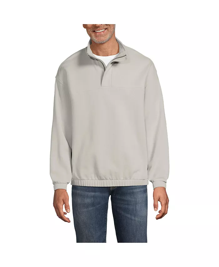Мужская толстовка с длинным рукавом из френч терика в винтажном стиле с молнией до середины груди Lands' End, серый
Мужская толстовка с длинным рукавом из френч терика в винтажном стиле с молнией до середины груди Lands' End, серый