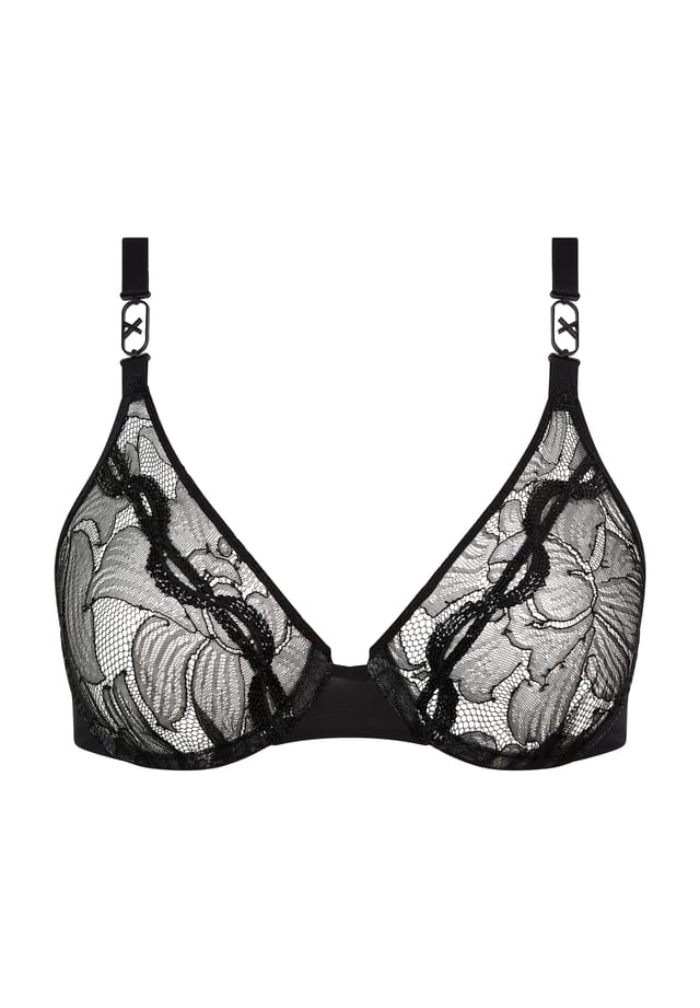 Кружевной бюстгальтер на косточках Xtravagant Chantelle X, черный
Кружевной бюстгальтер на косточках Xtravagant Chantelle X, черный