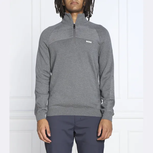 Свитер Zandi стандартного кроя Boss, серый
Свитер Zandi стандартного кроя Boss, серый