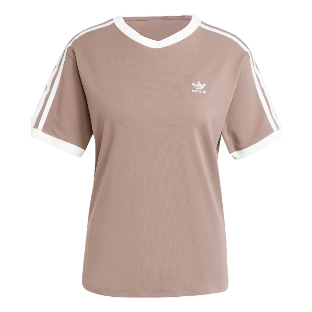 Футболка (WMNS) adidas 3-Stripes T-Shirt 'Brown'
Футболка (WMNS) adidas 3-Stripes T-Shirt 'Brown'