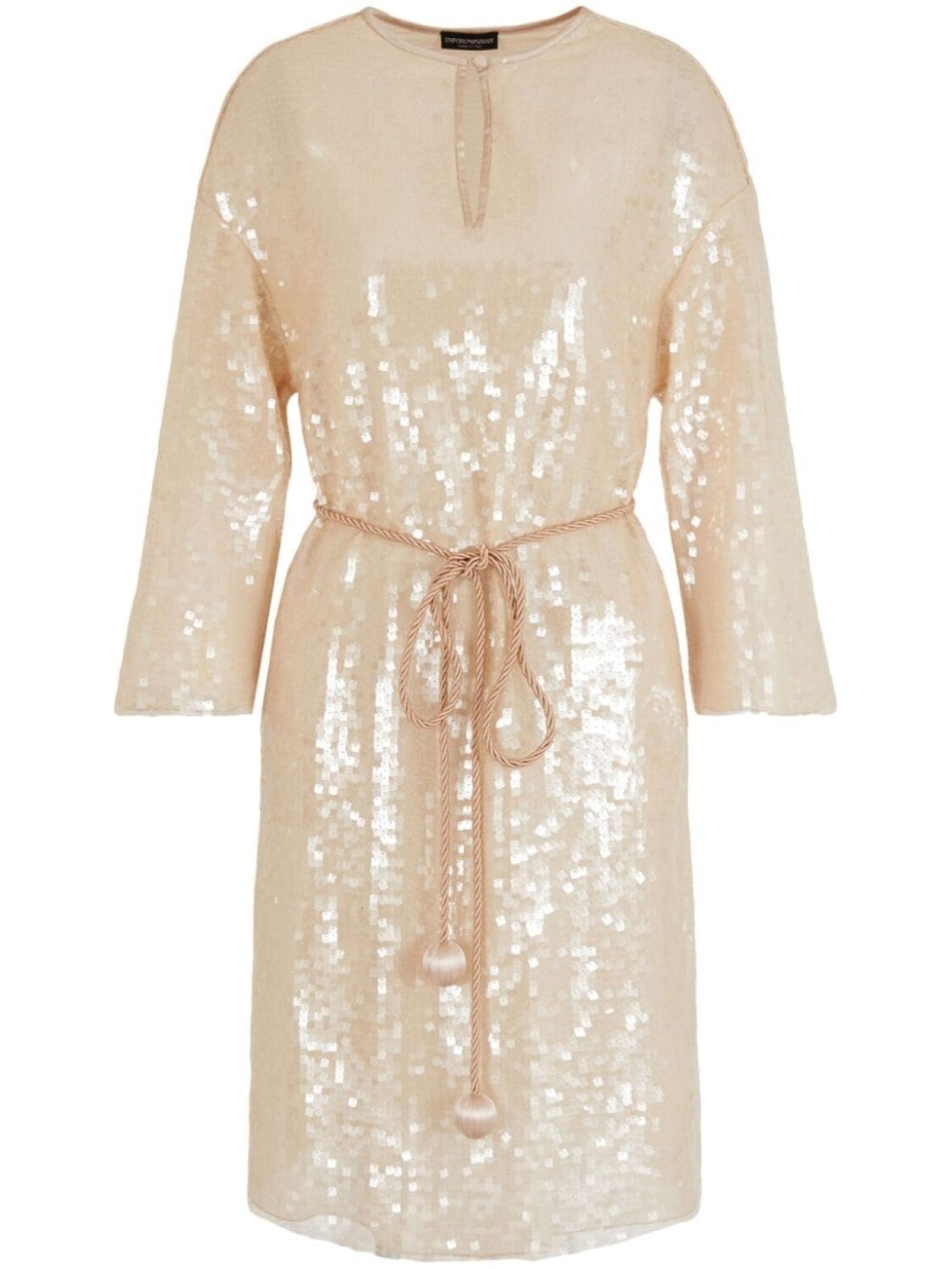 Emporio Armani платье миди с пайетками, нейтральный цвет
Emporio Armani платье миди с пайетками, нейтральный цвет