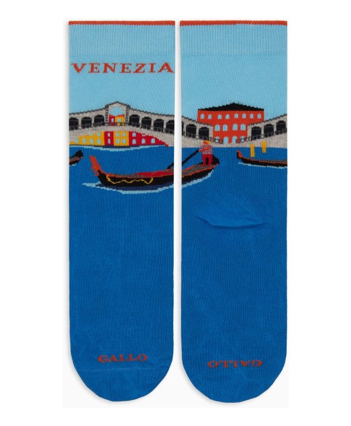 Короткие женские хлопковые носки легкие с понте веккио с узором Венеция. Gallo, синий
Короткие женские хлопковые носки легкие с понте веккио с узором Венеция. Gallo, синий
