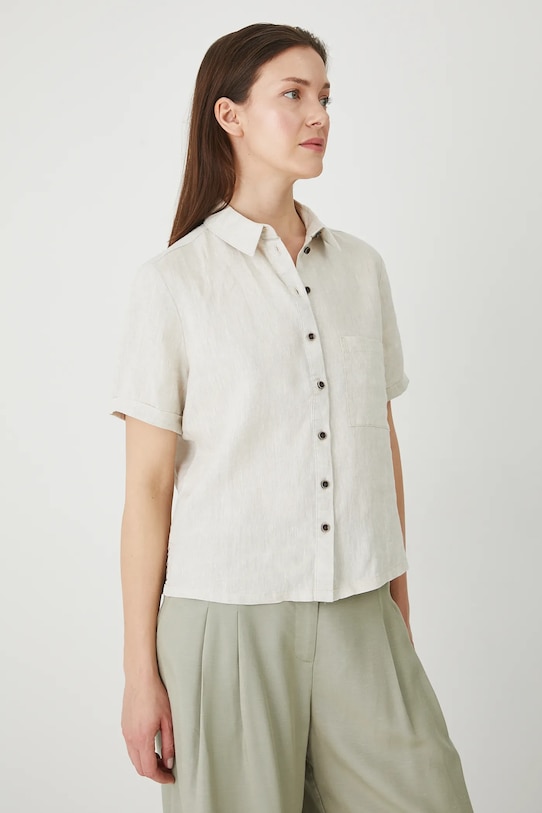 Льняная рубашка Medicine, бежевый
Льняная рубашка Medicine, бежевый