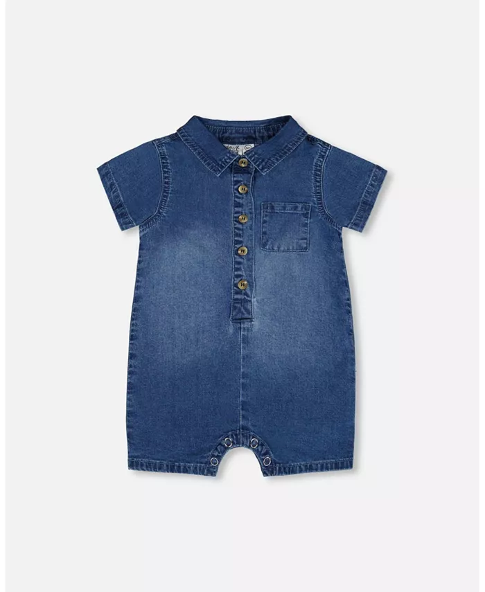 Детский комбинезон для мальчиков из денима, темно-синий Deux par Deux
Детский комбинезон для мальчиков из денима, темно-синий Deux par Deux