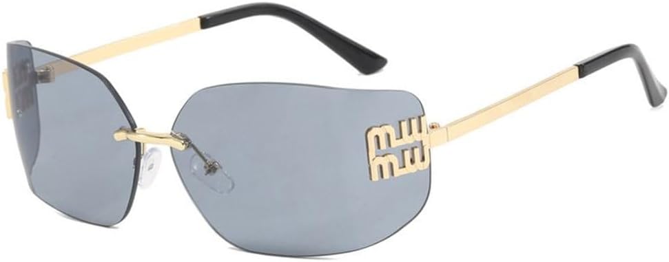 Стильные женские солнцезащитные очки без оправы с металлическими линзами, поляризацией, прямоугольной формой и градиентной кривизной линз, защитой от УФ-излучения PRSTNN, C3
Стильные женские солнцезащитные очки без оправы с металлическими линзами, поляризацией, прямоугольной формой и градиентной кривизной линз, защитой от УФ-излучения PRSTNN, C3