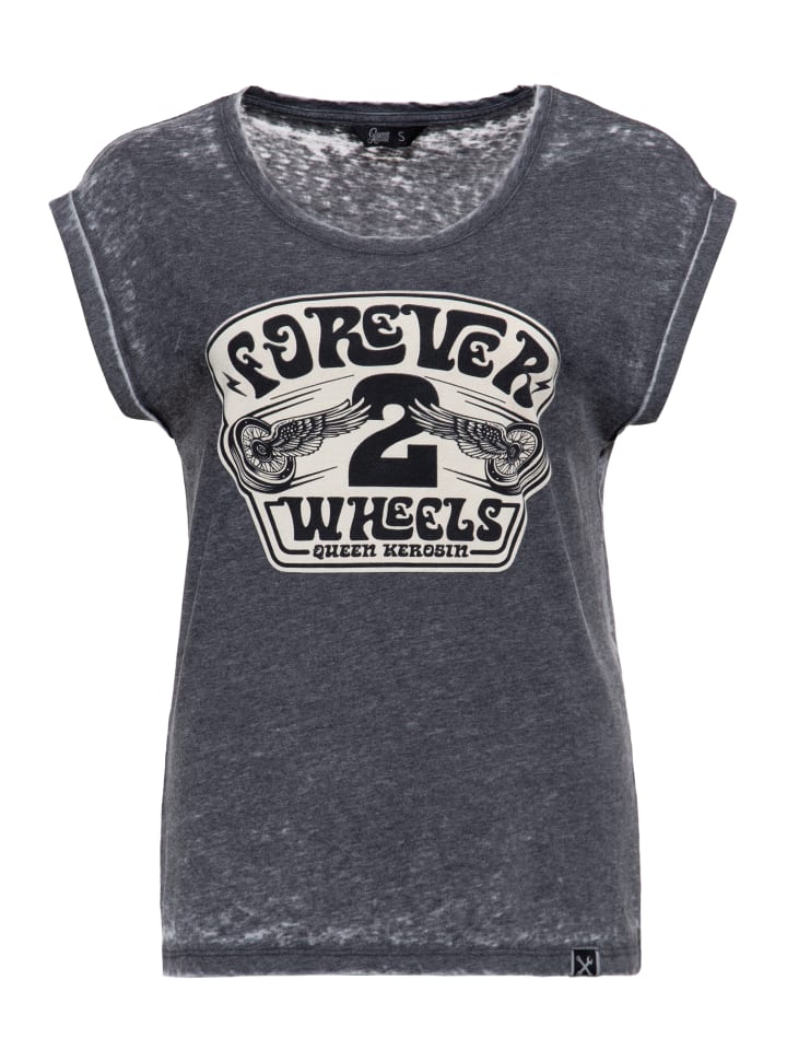 Футболка Queen Kerosin Forever 2 Wheels антрацитового цвета Queen Kerosin, Черный, Футболка Queen Kerosin Forever 2 Wheels антрацитового цвета Queen Kerosin
Футболка Queen Kerosin Forever 2 Wheels антрацитового цвета Queen Kerosin, Черный, Футболка Queen Kerosin Forever 2 Wheels антрацитового цвета Queen Kerosin