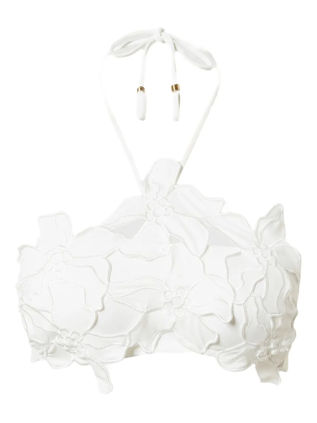 Верх бикини с цветочной аппликацией TWINSET, белый
Верх бикини с цветочной аппликацией TWINSET, белый