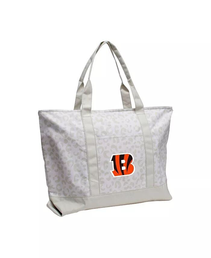 Женская сумка-тоут Cincinnati Bengals с леопардовым узором Logo Brands, серый
Женская сумка-тоут Cincinnati Bengals с леопардовым узором Logo Brands, серый