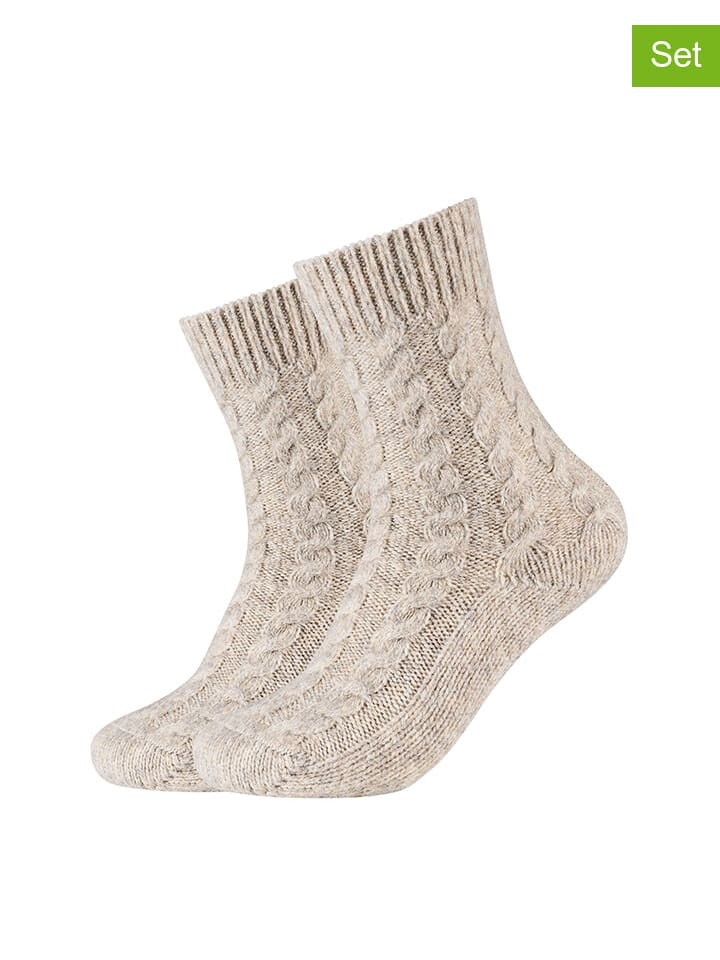 Носки camano 2er-Set: Socken, бежевый
Носки camano 2er-Set: Socken, бежевый