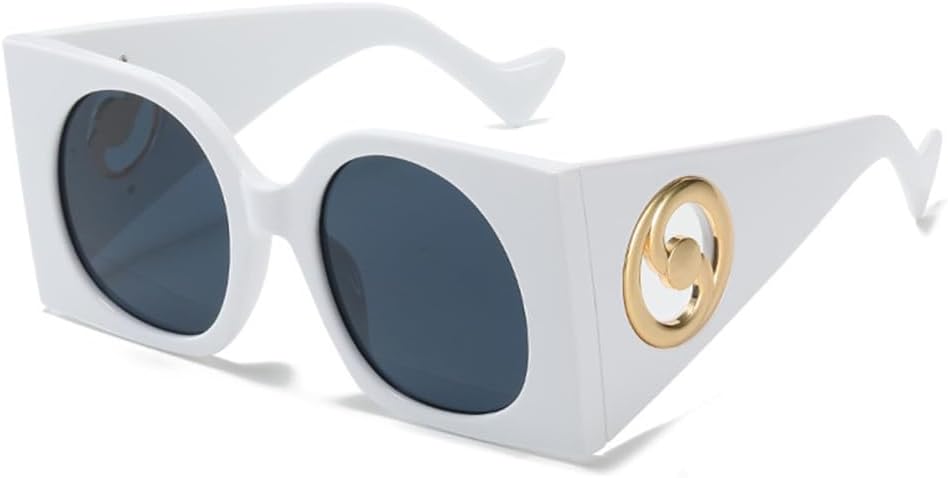 Солнцезащитные очки для женщин и мужчин, двухцветная оправа, дорожные солнцезащитные очки, женские солнцезащитные очки с защитой от УФ-излучения UV400, мужские солнцезащитные очки generic, White
Солнцезащитные очки для женщин и мужчин, двухцветная оправа, дорожные солнцезащитные очки, женские солнцезащитные очки с защитой от УФ-излучения UV400, мужские солнцезащитные очки generic, White