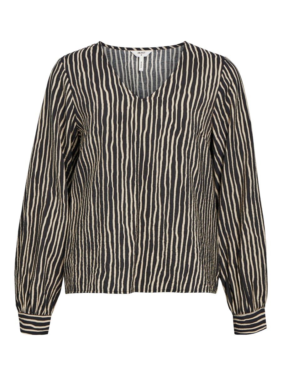 Блузка OBJECT OBJJACIRA, черный 
Блузка OBJECT OBJJACIRA, черный