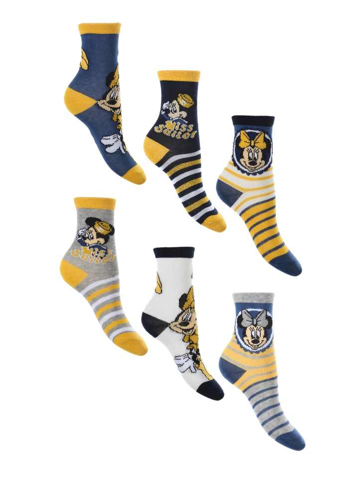 Носки Disney Minnie Mouse, разноцветный
Носки Disney Minnie Mouse, разноцветный