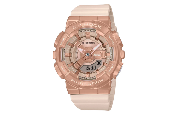 Женские часы Full Metal Series Gold GM-S110PG-4AJF CASIO
Женские часы Full Metal Series Gold GM-S110PG-4AJF CASIO