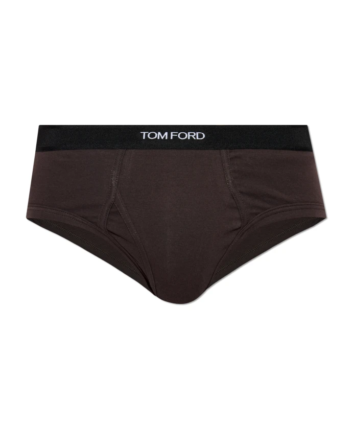 Хлопковые трусы с логотипом Tom Ford, коричневый
Хлопковые трусы с логотипом Tom Ford, коричневый