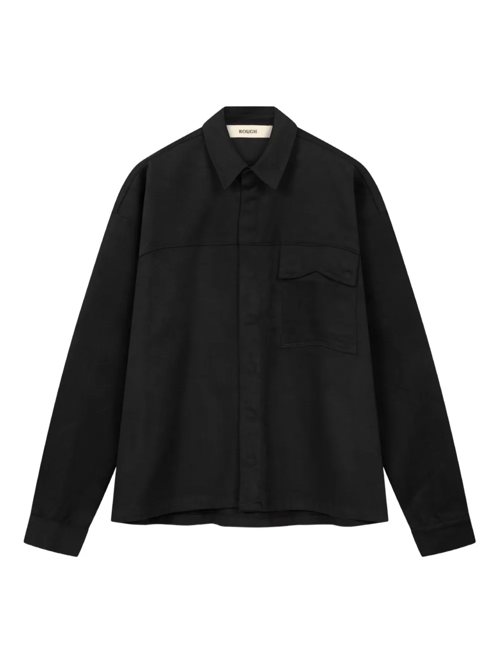Рубашка с графичным принтом ROUGH., черный
Рубашка с графичным принтом ROUGH., черный