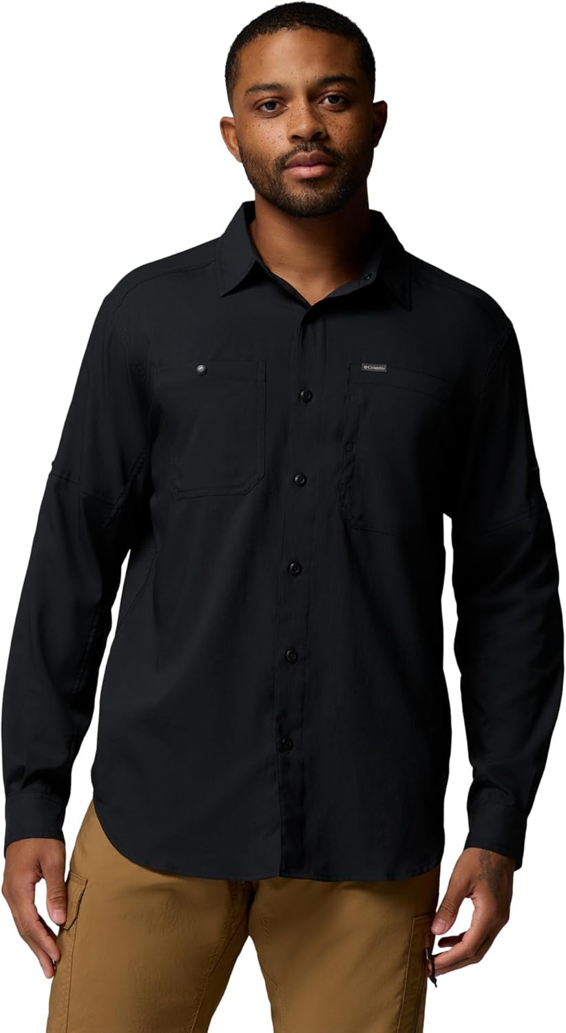 Columbia мужская рубашка Silver Ridge Utility Lite с длинным рукавом, Black
Columbia мужская рубашка Silver Ridge Utility Lite с длинным рукавом, Black