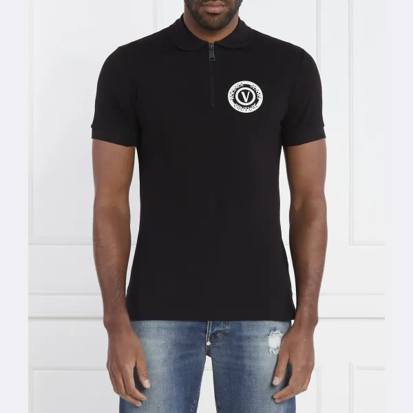 Рубашка-Поло узкого кроя Versace, черный
Рубашка-Поло узкого кроя Versace, черный