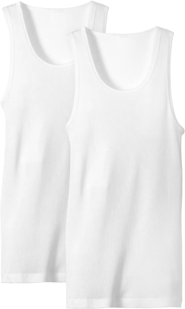 Майка CALIDA "Natural Benefit" (2 шт. в упаковке), спортивная рубашка, облегающего кроя, в упаковке 2 шт, белый
Майка CALIDA "Natural Benefit" (2 шт. в упаковке), спортивная рубашка, облегающего кроя, в упаковке 2 шт, белый