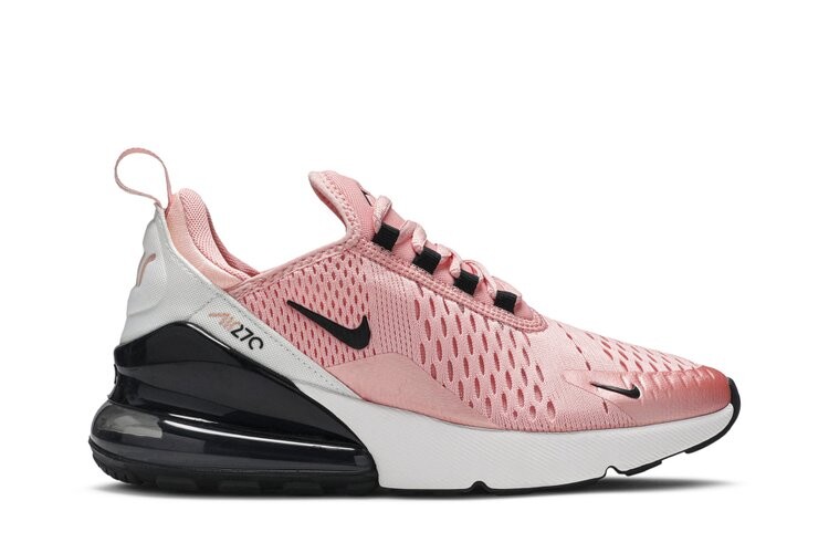 Кроссовки Nike Air Max 270 GS 'Bleached Coral', розовый 
Кроссовки Nike Air Max 270 GS 'Bleached Coral', розовый