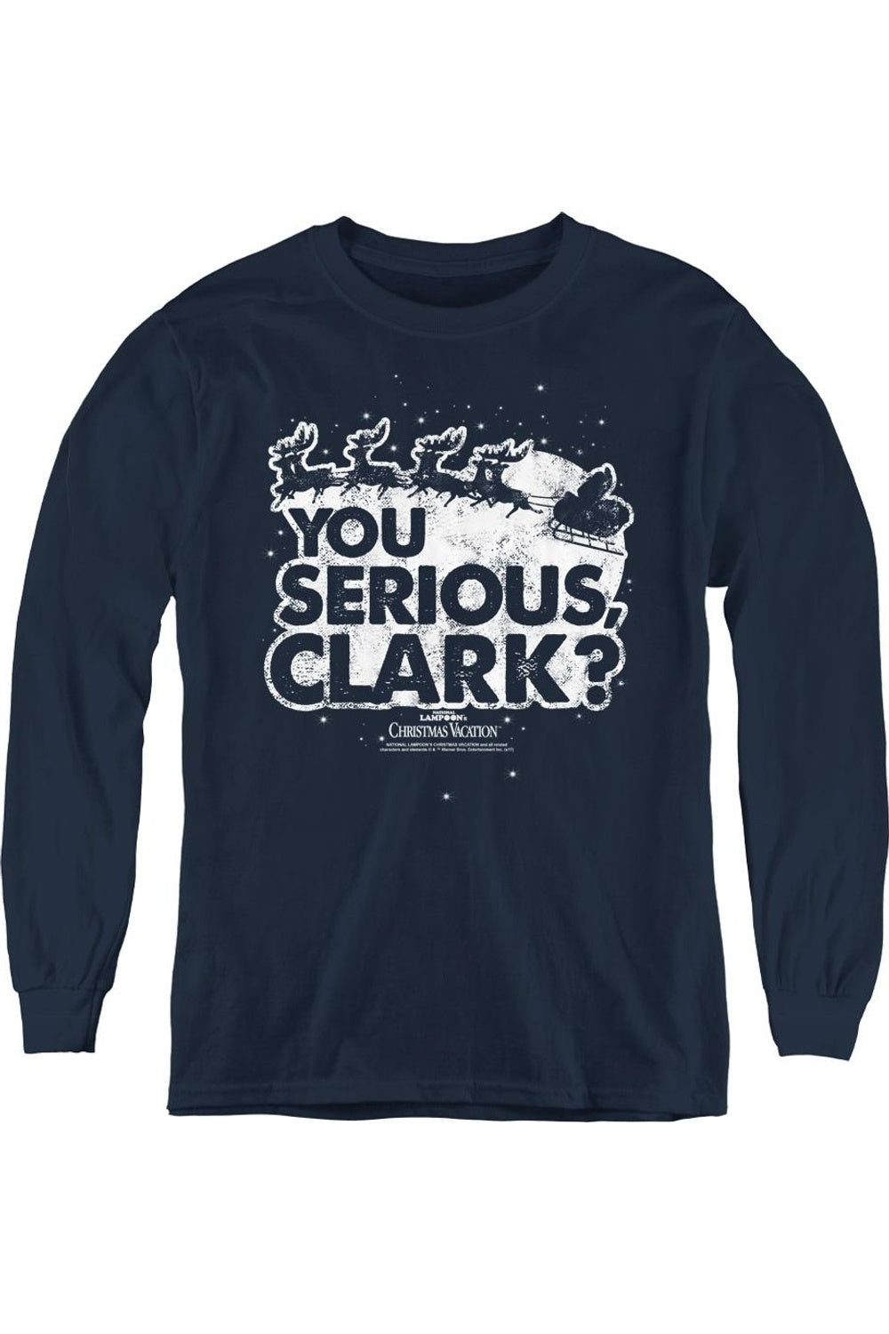 Футболка с длинным рукавом "Рождественские каникулы" You Serious Clark Gildan, темно-синий
Футболка с длинным рукавом "Рождественские каникулы" You Serious Clark Gildan, темно-синий