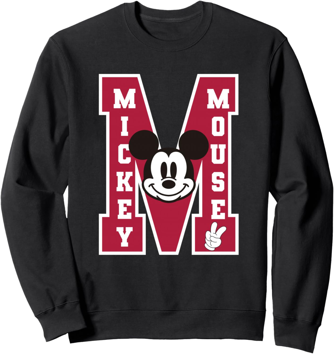 Толстовка Disney Mickey & Friends Mickey Mouse College Style Logo, черная, Черный, Толстовка Disney Mickey & Friends Mickey Mouse College Style Logo, черная
Толстовка Disney Mickey & Friends Mickey Mouse College Style Logo, черная, Черный, Толстовка Disney Mickey & Friends Mickey Mouse College Style Logo, черная