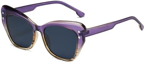 Женские солнцезащитные очки большого размера 2027 года, модные, яркие, с защитой от УФ-излучения UV400, в стиле ретро, мужские солнцезащитные очки с заклепками MTZJH, Purple Grey
Женские солнцезащитные очки большого размера 2027 года, модные, яркие, с защитой от УФ-излучения UV400, в стиле ретро, мужские солнцезащитные очки с заклепками MTZJH, Purple Grey