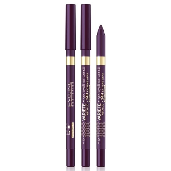 Водостойкий гелевый карандаш для глаз, 10 оттенков баклажана Eveline Cosmetics, Variete
Водостойкий гелевый карандаш для глаз, 10 оттенков баклажана Eveline Cosmetics, Variete