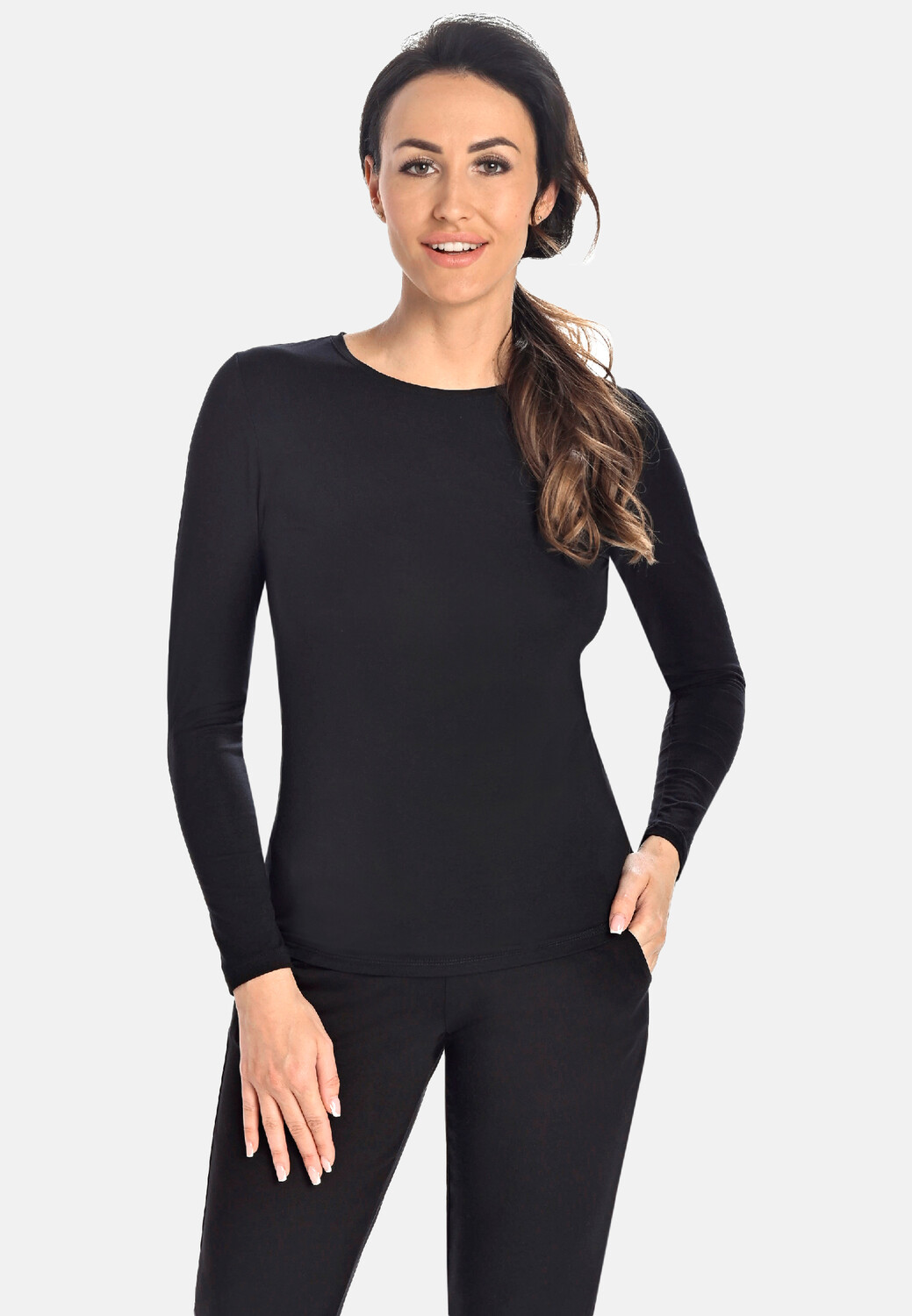 Блуза Teyli Langarm Bambus für Frauen Aria, черный
Блуза Teyli Langarm Bambus für Frauen Aria, черный