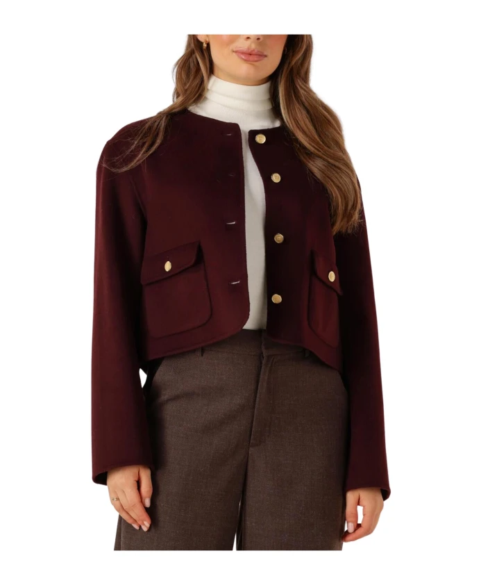 Женская куртка из шерстяной смеси бордового цвета Tommy Hilfiger, красный
Женская куртка из шерстяной смеси бордового цвета Tommy Hilfiger, красный