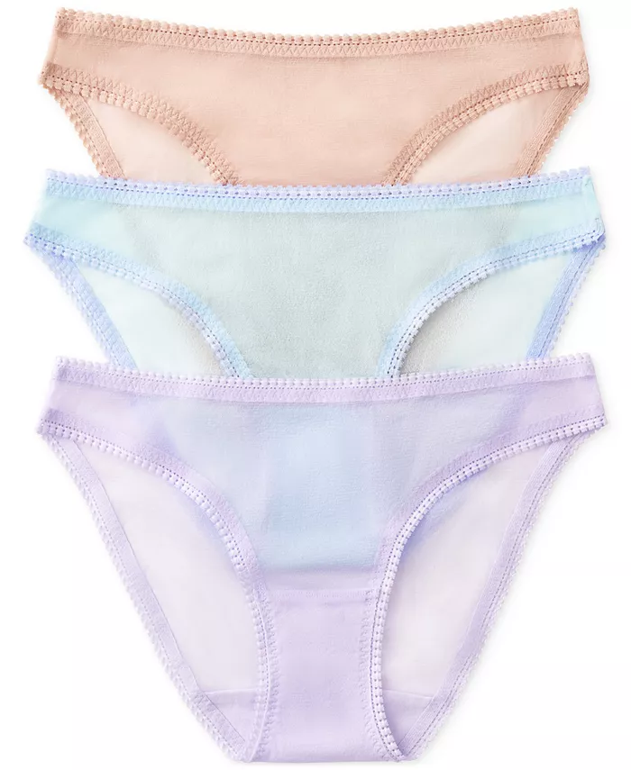 Женские трусики-бикини с сетчатым эффектом, комплект из 3 шт., 3202GB3 On Gossamer, розовый
Женские трусики-бикини с сетчатым эффектом, комплект из 3 шт., 3202GB3 On Gossamer, розовый