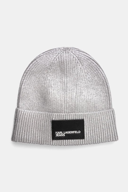 Шапка Karl Lagerfeld Jeans, серебряный
Шапка Karl Lagerfeld Jeans, серебряный