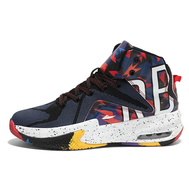 Kuding Амортизирующие нескользящие износостойкие баскетбольные кроссовки мужские высокие - мультиколор, цвет Multicolor
Kuding Амортизирующие нескользящие износостойкие баскетбольные кроссовки мужские высокие - мультиколор, цвет Multicolor