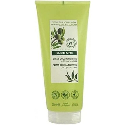 Крем для душа питательный с купуаном и органическим миндальным молочком 200мл, Klorane 
Крем для душа питательный с купуаном и органическим миндальным молочком 200мл, Klorane