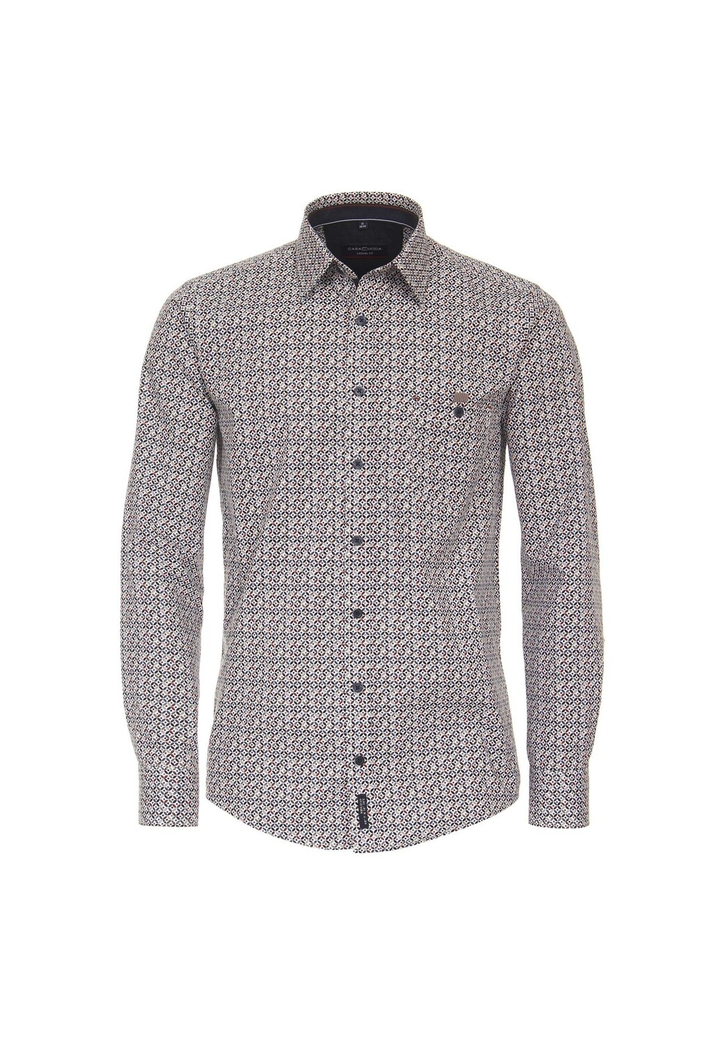 Мужская повседневная рубашка с принтом повседневного кроя CASAMODA, цвет Dunkelrot
Мужская повседневная рубашка с принтом повседневного кроя CASAMODA, цвет Dunkelrot