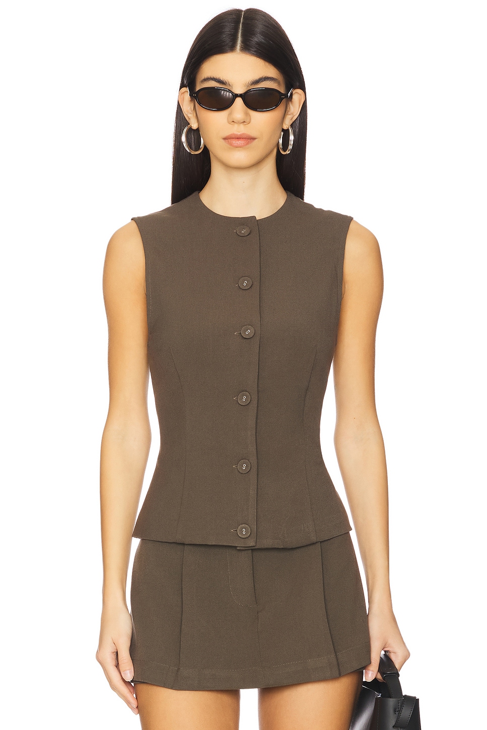 Жилет на пуговицах Weworewhat, серый
Жилет на пуговицах Weworewhat, серый