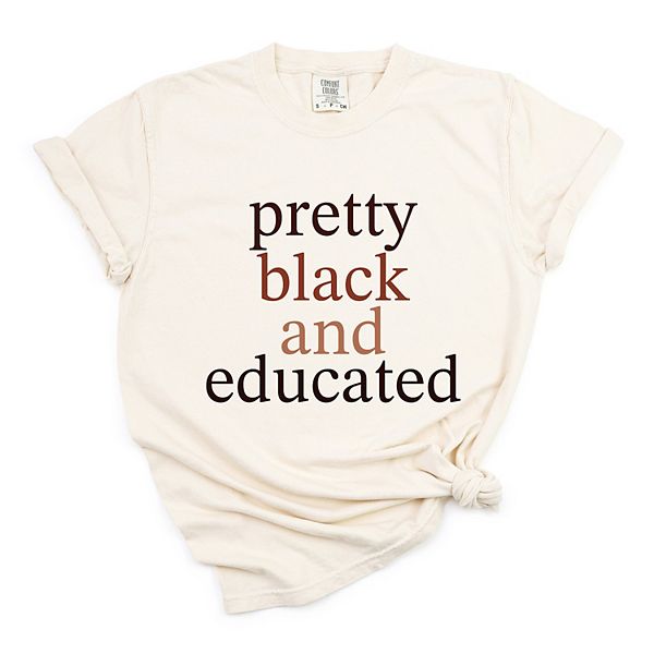 Pretty black and educated - женская футболка с принтом Simply Sage Market, Ivory, Черный, Pretty black and educated - женская футболка с принтом Simply Sage Market, Ivory
Pretty black and educated - женская футболка с принтом Simply Sage Market, Ivory, Черный, Pretty black and educated - женская футболка с принтом Simply Sage Market, Ivory