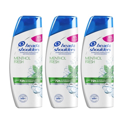 Шампунь Head & Shoulders Menthol Fresh против перхоти, очищает волосы и кожу головы, формула с ощущением свежести благодаря ментолу, 285 мл - упаковка из 3 штук. Head And Shoulders
Шампунь Head & Shoulders Menthol Fresh против перхоти, очищает волосы и кожу головы, формула с ощущением свежести благодаря ментолу, 285 мл - упаковка из 3 штук. Head And Shoulders