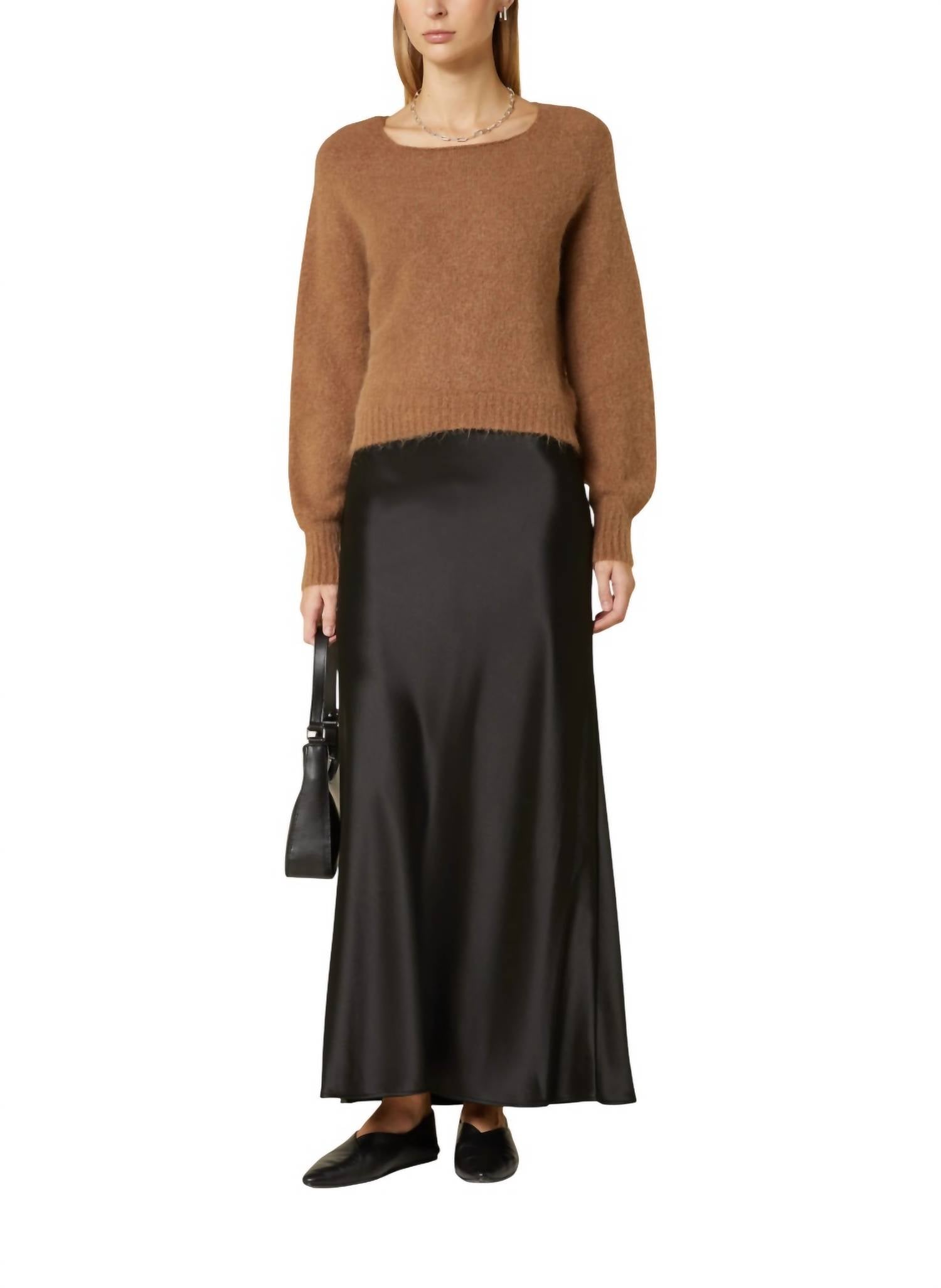 Вязаный свитер-пуловер цвета Camel Oui
Вязаный свитер-пуловер цвета Camel Oui