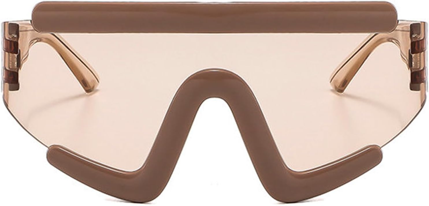 Солнцезащитные очки Willochra Y2K для женщин, увеличенного размера, цельные, с защитой от УФ-излучения UV400, модные ретро-очки, обтекаемая форма, велосипедные очки, C6
Солнцезащитные очки Willochra Y2K для женщин, увеличенного размера, цельные, с защитой от УФ-излучения UV400, модные ретро-очки, обтекаемая форма, велосипедные очки, C6