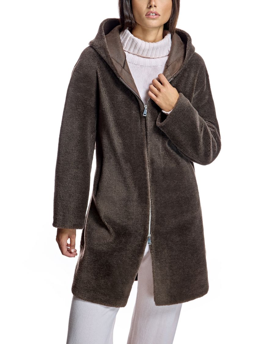 Пальто из овечьей шерсти Julia & Stella By Maximilian, Dark brown
Пальто из овечьей шерсти Julia & Stella By Maximilian, Dark brown