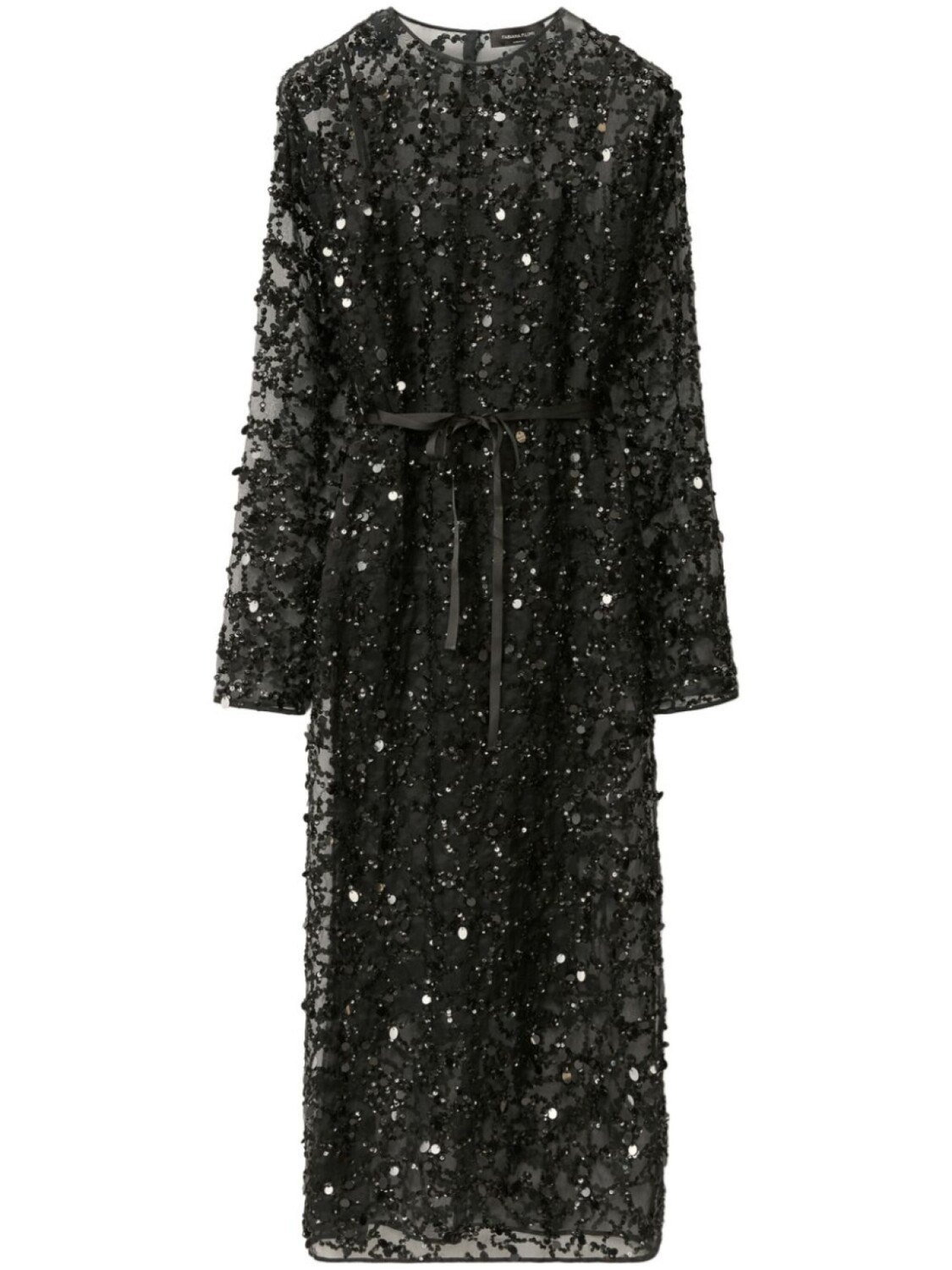 Fabiana Filippi платье с вышивкой пайетками, черный
Fabiana Filippi платье с вышивкой пайетками, черный