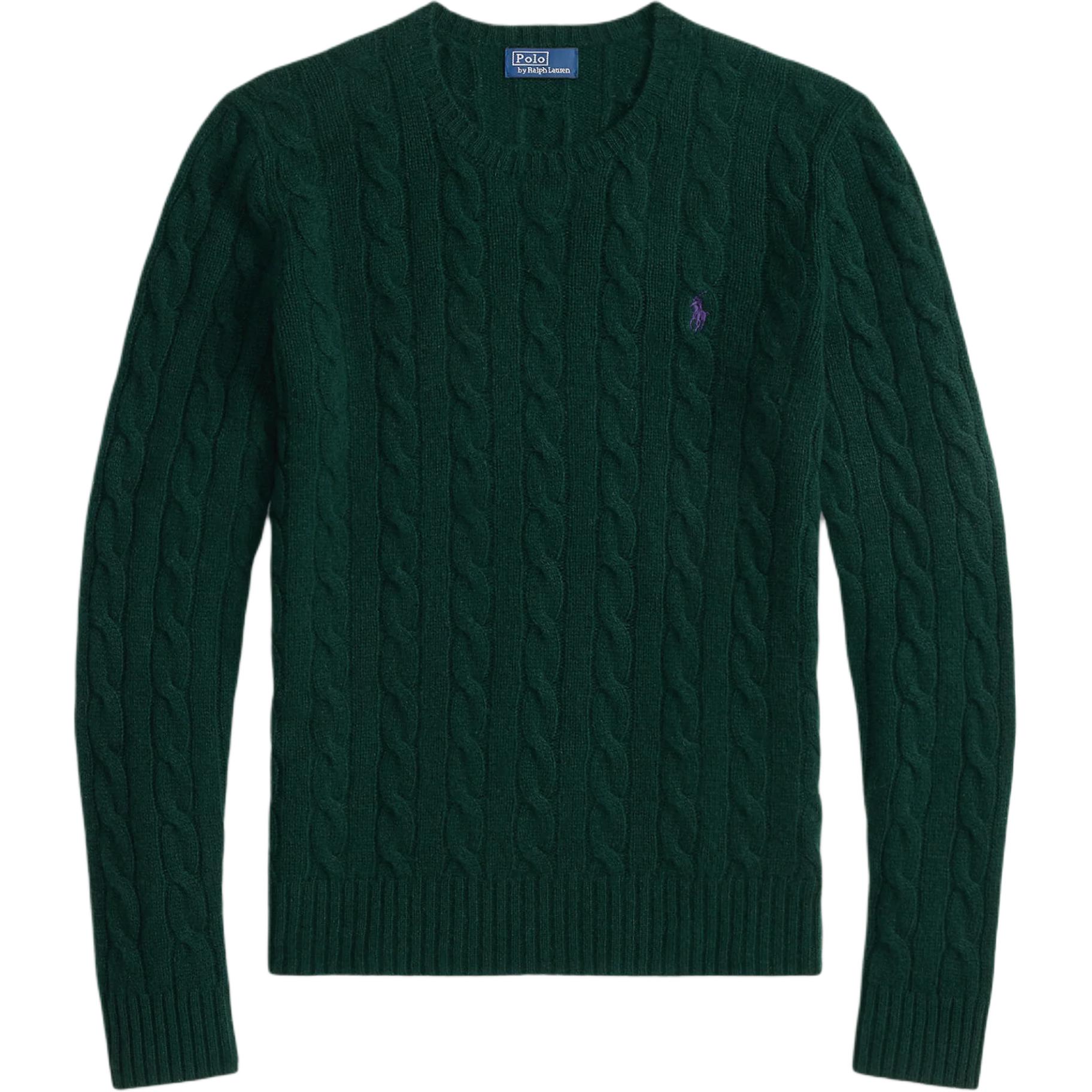 Джемпер с вышитым логотипом, вязка кос Polo Ralph Lauren, зеленый
Джемпер с вышитым логотипом, вязка кос Polo Ralph Lauren, зеленый