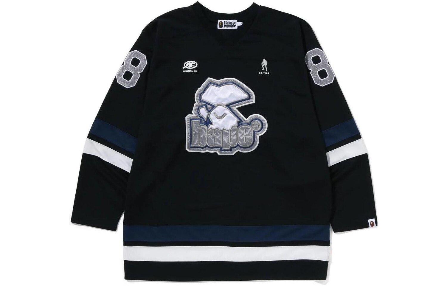 BAPE Хоккейный свитер с круглым вырезом A Bathing Ape, зеленый
BAPE Хоккейный свитер с круглым вырезом A Bathing Ape, зеленый