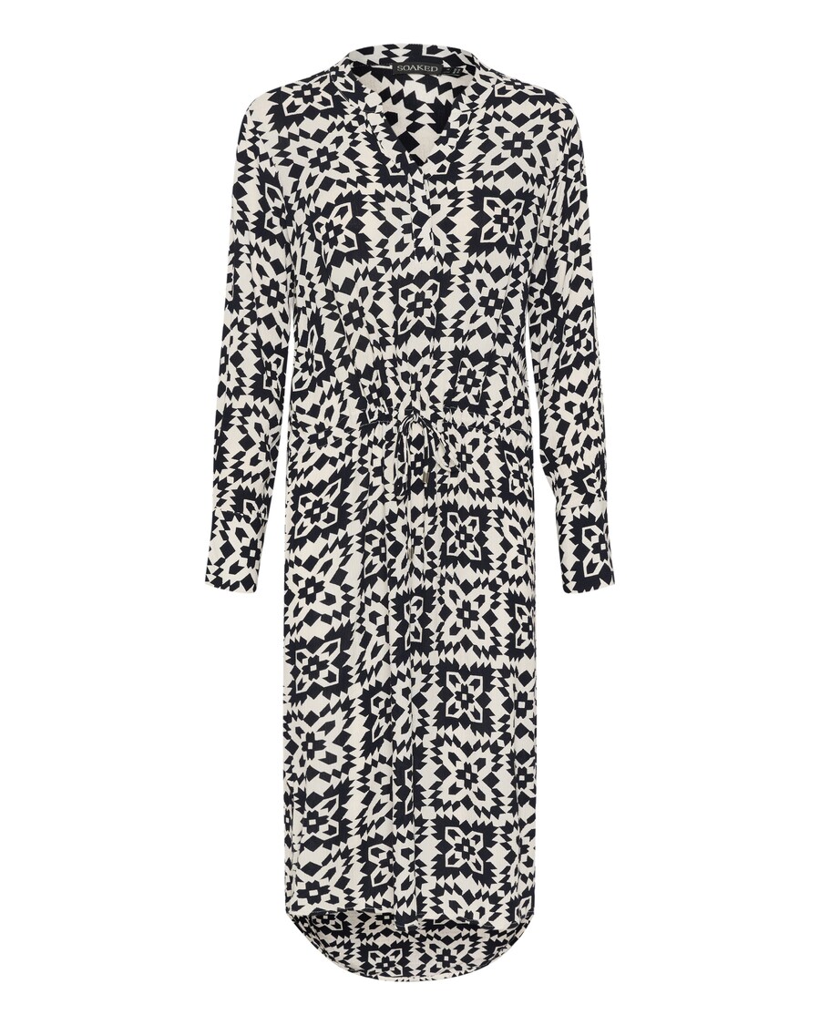 Платье-рубашка SOAKED IN LUXURY Zaya, черный/белый
Платье-рубашка SOAKED IN LUXURY Zaya, черный/белый