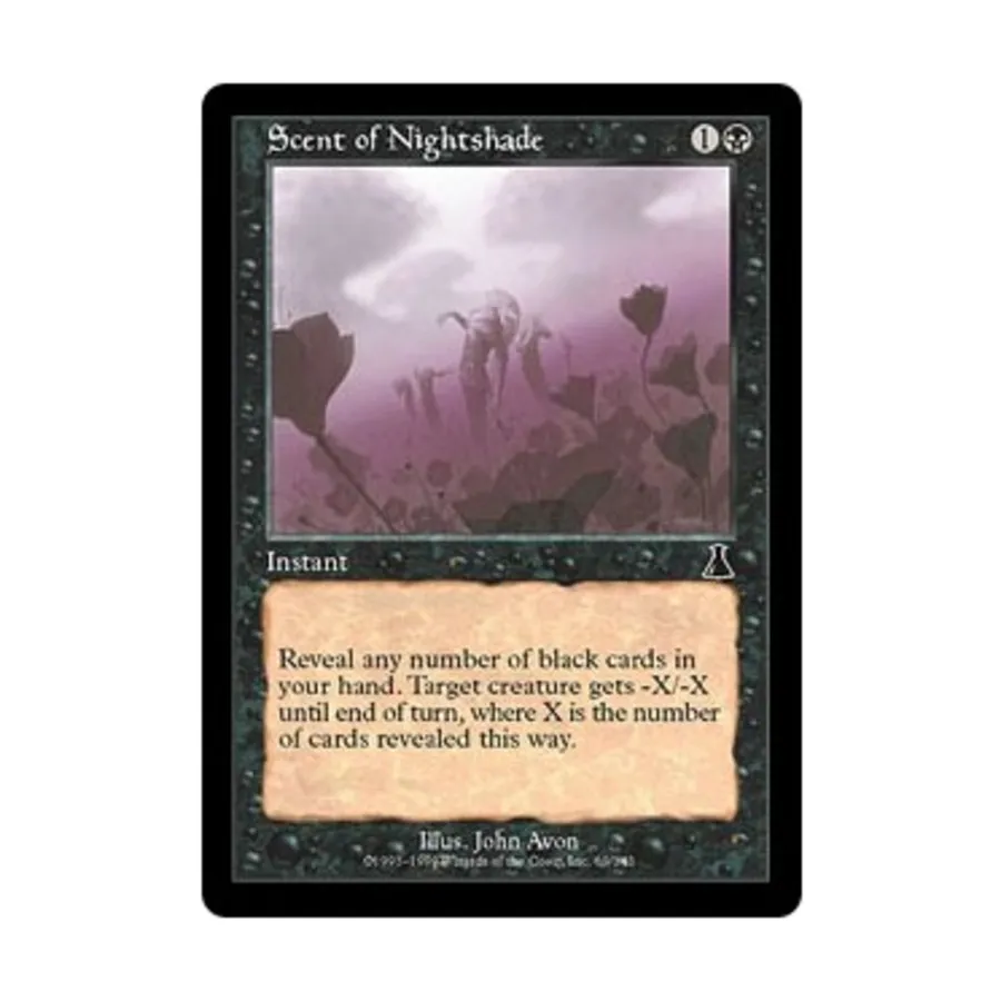 CCG Аромат паслена (С), MTG - Urza's Destiny
CCG Аромат паслена (С), MTG - Urza's Destiny