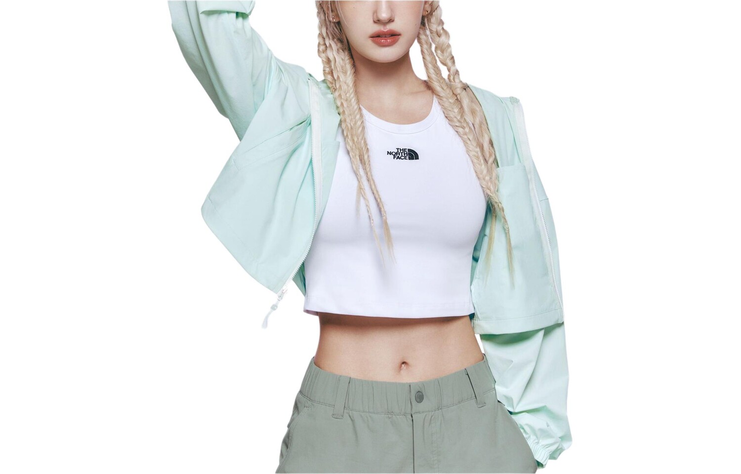 Жилет женский белый The North Face 
Жилет женский белый The North Face