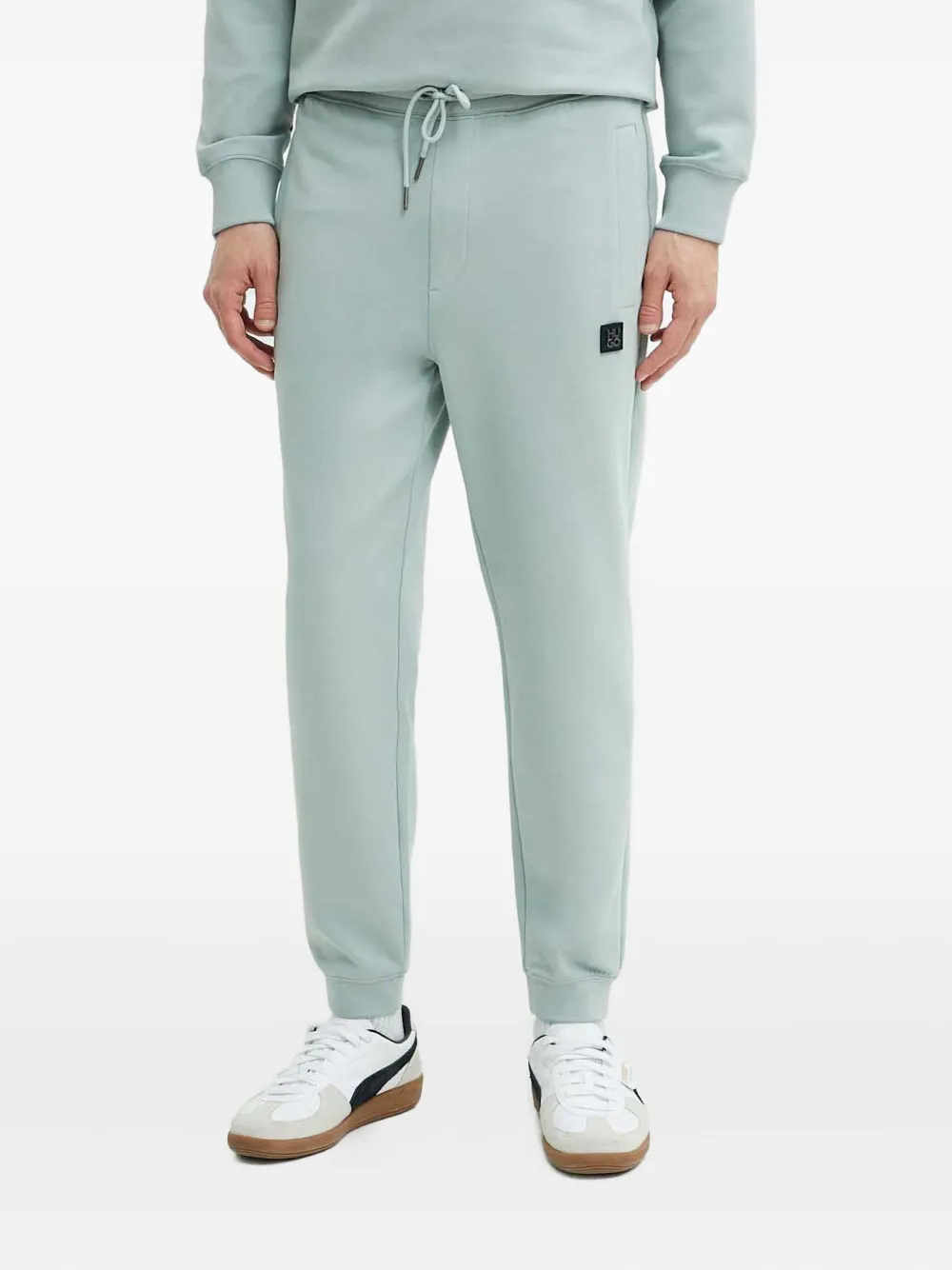 Брюки с логотипом и кулиской Hugo, синий
Брюки с логотипом и кулиской Hugo, синий