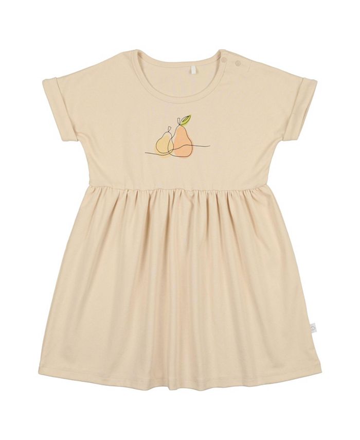 Платье для девочек с принтом груши - Маленькие дети, Подростки Pouf Baby, зеленый 
Платье для девочек с принтом груши - Маленькие дети, Подростки Pouf Baby, зеленый