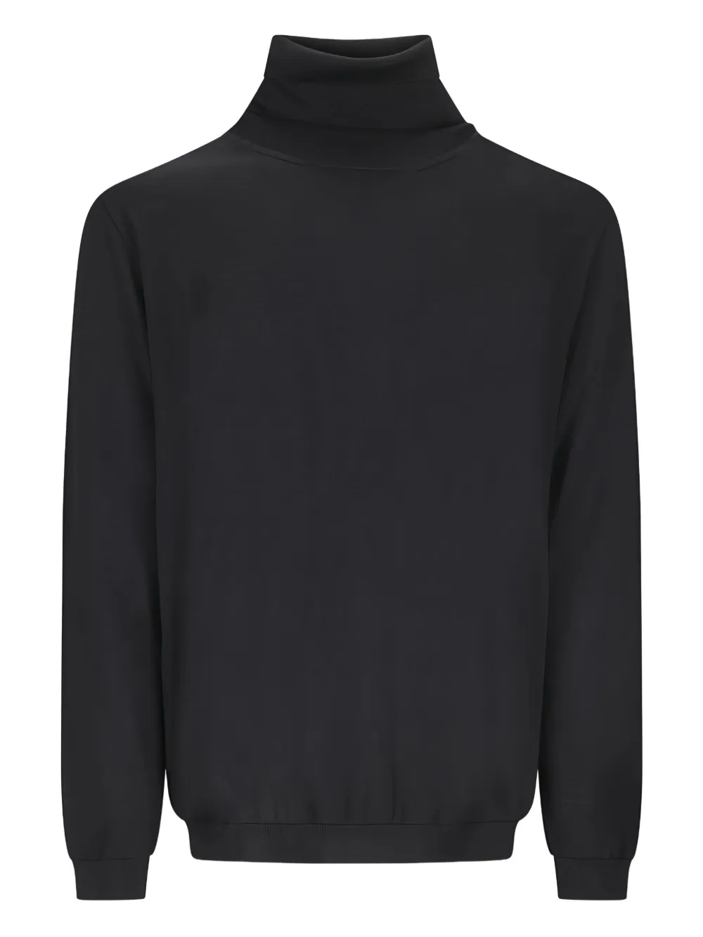 Шерстяной свитер с высоким воротником Lardini, черный
Шерстяной свитер с высоким воротником Lardini, черный