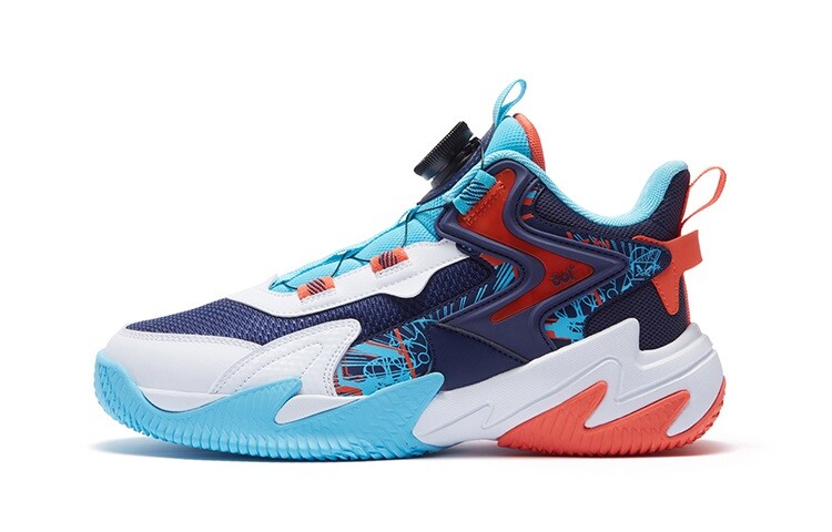 362°Kids Tough Guys Дети Баскетбольная обувь Дети, синий/белый/оранжевый
362°Kids Tough Guys Дети Баскетбольная обувь Дети, синий/белый/оранжевый